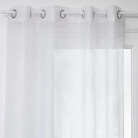 Curtain Atmosphera Tropical Polyester White (140 x 240 cm) by Atmosphera, Curtains - Ref: S7910945, Price: 20,62 €, Discount: %