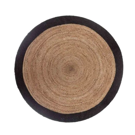 Teppich Atmosphera Schwarz Ø 120 cm Jute von Atmosphera, Teppiche - Ref: S7910951, Preis: 36,57 €, Rabatt: %