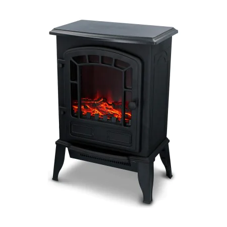 Cheminée murale électrique décorative Classic Fire Torino Noir 2000 W 56,5 x 24 x 38 cm de Classic Fire, Cheminées électrique...