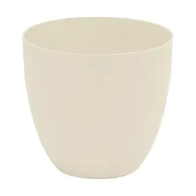 Pot Plastiken polypropylène Ecru (Ø 38 cm) de Plastiken, Pots de fleurs - Réf : S7911160, Prix : 11,95 €, Remise : %