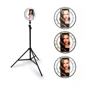 Ring Light per Selfie Grundig Tripode di Grundig, Bastoni Selfie - Rif: S7911222, Prezzo: 24,88 €, Sconto: %