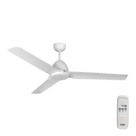 Ceiling Fan EDM 33986 Java White 60 W Ø 130 cm by EDM, Ceiling Fans - Ref: S7911246, Price: 124,44 €, Discount: %