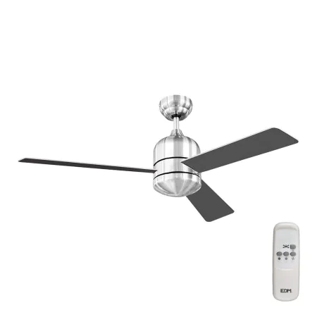 Ventilador de Teto EDM 33987 Savu Prateado 60 W Ø 115 cm de EDM, Ventiladores de teto - Ref: S7911247, Preço: 62,99 €, Descon...