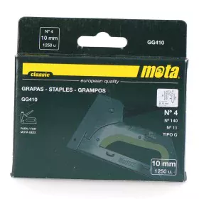 Agrafes Mota gg410 1000 Unidades 10 mm Nº 4 de Mota, Agrafes - Réf : S7911286, Prix : 5,40 €, Remise : %