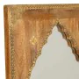 Miroir mural Alexandra House Living Marron Laiton Bois de manguier Bois MDF 2 x 121 x 45 cm de Alexandra House Living, Miroir...