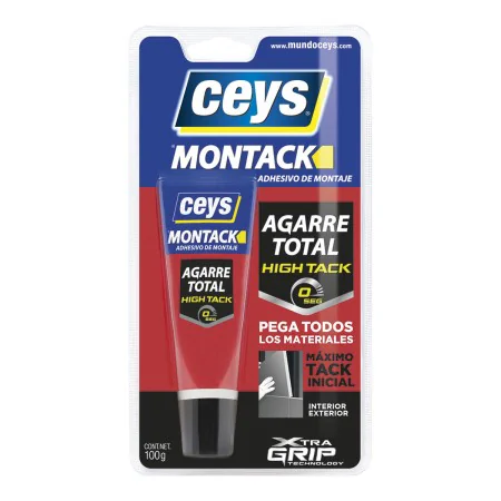 Adhésif de finition Ceys Montack High Tack 507445 100 g de Ceys, Colles fortes - Réf : S7911528, Prix : 9,21 €, Remise : %