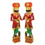 Decorative Figure Alexandra House Living Mango wood Ethnic 20 x 90 x 31 cm 2 Pieces by Alexandra House Living, Collectables -...