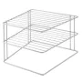 Kitchen Cupboard Organiser Metaltex Palio 3 Shelves Metal (25 x 25 x 19 cm) by Metaltex, Shelves and supports - Ref: S7911558...