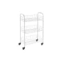 Chariot Multi-usages Metaltex (41 x 23 x 63 cm) de Metaltex, Étagères et supports - Réf : S7911562, Prix : 23,22 €, Remise : %