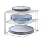 Organizador para Armario de Cocina Metaltex Silos 3 Estantes Metal (25 x 25 x 19 cm) de Metaltex, Estantes y soportes - Ref: ...