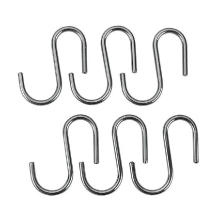 Gancio per appenderla Metaltex Lonardo Cromato Metallo 6,5 cm 6 Pezzi di Metaltex, Ganci a S - Rif: S7911571, Prezzo: 10,37 €...