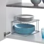 Contenitore per Sistemare per Mobile da Cucina Metaltex Boxe 2 Mensole Metallo (25 x 25 x 15 cm) di Metaltex, Ripiani e suppo...