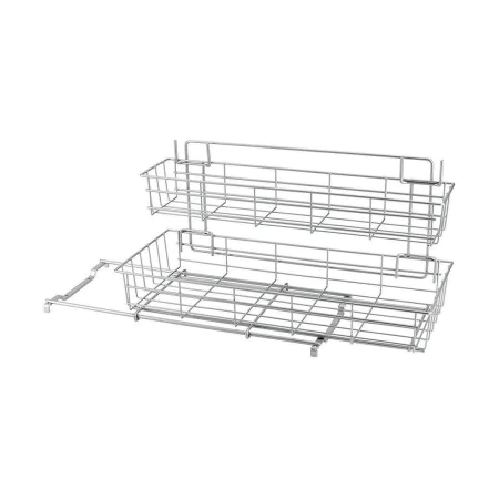 Basket Metaltex Limpio Metal (20 x 50 x 28 cm) by Metaltex, Storage baskets - Ref: S7911588, Price: 45,58 €, Discount: %