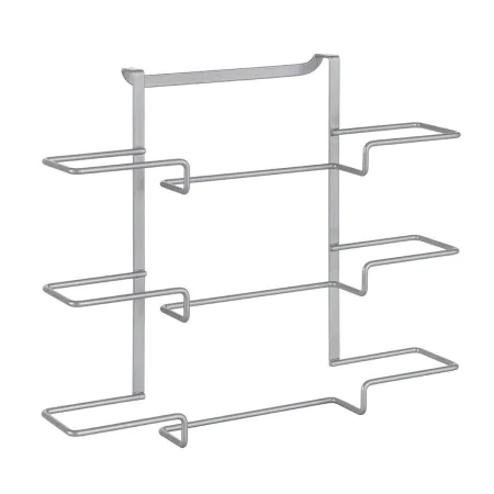 Colgador para Puertas Metaltex Galileo Metal 36 x 9 x 30 cm Triple Portarrollos de Metaltex, Ganchos multiuso - Ref: S7911590...