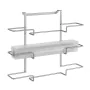 Colgador para Puertas Metaltex Galileo Metal 36 x 9 x 30 cm Triple Portarrollos de Metaltex, Ganchos multiuso - Ref: S7911590...