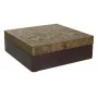 Boîte à bijoux Alexandra House Living Brun foncé Laiton Bois de manguier Bois MDF 20 x 7 x 20 cm de Alexandra House Living, C...