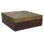 Boîte à bijoux Alexandra House Living Brun foncé Laiton Bois de manguier Bois MDF 20 x 7 x 20 cm de Alexandra House Living, C...