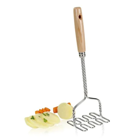 Potato Masher Metaltex Wooden handles (10 x 9,2 x 32,2 cm) by Metaltex, Ricers - Ref: S7911717, Price: 11,91 €, Discount: %