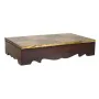 Boîte à bijoux Alexandra House Living Brun foncé Laiton Bois de manguier Bois MDF 20 x 7 x 33 cm de Alexandra House Living, C...