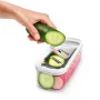 Grater with Container Metaltex Rap-Box 3-in-1 ABS Acrylic (21 cm) by Metaltex, Spiralizers, Manual Graters & Slicers - Ref: S...