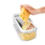 Grater with Container Metaltex Rap-Box 3-in-1 ABS Acrylic (21 cm) by Metaltex, Spiralizers, Manual Graters & Slicers - Ref: S...