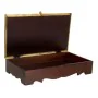 Boîte à bijoux Alexandra House Living Brun foncé Laiton Bois de manguier Bois MDF 20 x 7 x 33 cm de Alexandra House Living, C...