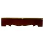 Boîte à bijoux Alexandra House Living Brun foncé Laiton Bois de manguier Bois MDF 20 x 7 x 33 cm de Alexandra House Living, C...