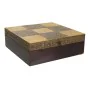 Boîte à bijoux Alexandra House Living Brun foncé Laiton Bois de manguier Bois MDF 20 x 7 x 20 cm de Alexandra House Living, C...