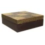 Boîte à bijoux Alexandra House Living Brun foncé Laiton Bois de manguier Bois MDF 20 x 7 x 20 cm de Alexandra House Living, C...