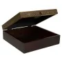 Boîte à bijoux Alexandra House Living Brun foncé Laiton Bois de manguier Bois MDF 20 x 7 x 20 cm de Alexandra House Living, C...