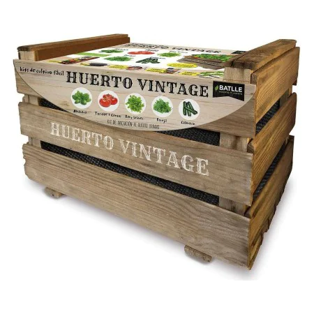 Conjunto de Cultivo aGreen Vintage 50 x 35 x 30 cm 10 kg de aGreen, Hortas urbanas e kits - Ref: S7911862, Preço: 30,48 €, De...