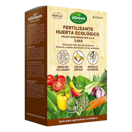 Fertilizante para plantas aGreen 2,5 kg Ecológico de aGreen, Fertilizantes para verduras - Ref: S7911899, Preço: 7,02 €, Desc...