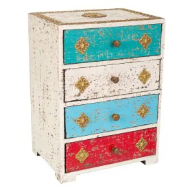 Jewelry box Alexandra House Living Brass Mango wood MDF Wood 15 x 28 x 20 cm by Alexandra House Living, Boxes - Ref: D1630620...