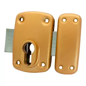 Chiavistello di sicurezza IFAM X5 Sovrapporre Marrone Acciaio 110 mm di IFAM, Chiavistelli e catenacci - Rif: S7912147, Prezz...