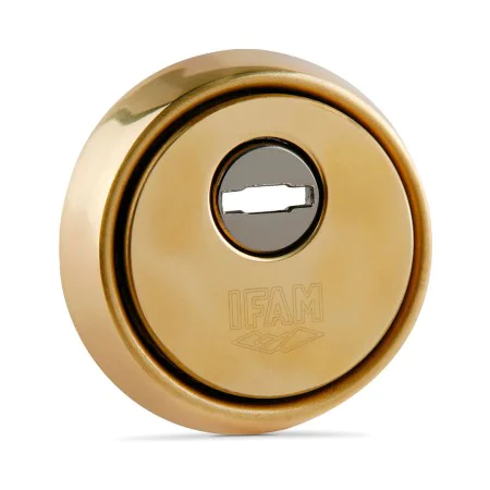 Strike plate IFAM ES700L Golden Steel Brass Ø 61 mm by IFAM, Key Roses - Ref: S7912153, Price: 20,82 €, Discount: %