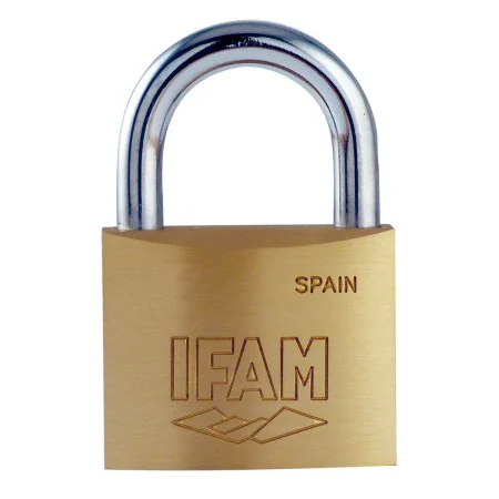 Key padlock IFAM K25 Brass normal (2,5 cm) by IFAM, Keyed Padlocks - Ref: S7912158, Price: 8,01 €, Discount: %