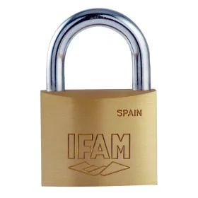 Key padlock IFAM K50 Brass normal (5 cm) by IFAM, Keyed Padlocks - Ref: S7912164, Price: 17,17 €, Discount: %