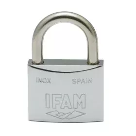 Key padlock IFAM INOX 50 Stainless steel normal (5 cm) by IFAM, Keyed Padlocks - Ref: S7912172, Price: 23,68 €, Discount: %