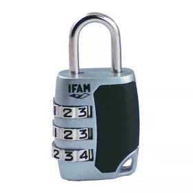 Serrure à combinaison IFAM C25S Zinc Acier chromé (2,6 cm) de IFAM, Cadenas à combinaison - Réf : S7912175, Prix : 10,56 €, R...