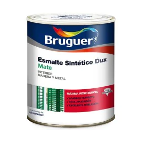 Synthetic enamel paint Bruguer Dux Black 750 ml Matt by Bruguer, Varnish - Ref: S7912231, Price: 21,72 €, Discount: %