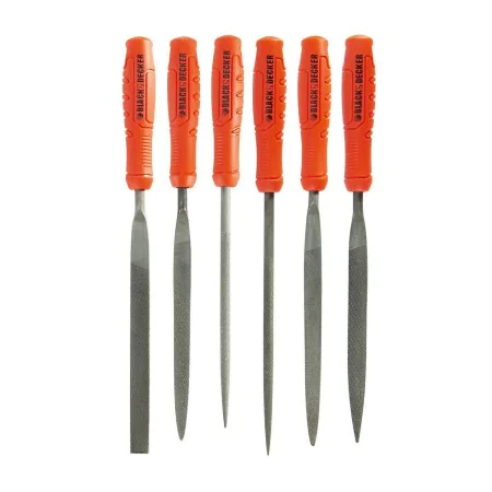 Feilen-Set Black & Decker bdht0-22270 6 Stücke Geometrische Figuren von Black & Decker, Feilen und Raspeln - Ref: S7912388, P...