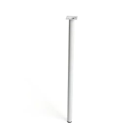 Legs Rei 401g Cylindrical Steel White Modern (Ø 3 x 70 cm) by Rei, Furniture Legs - Ref: S7912478, Price: 7,18 €, Discount: %