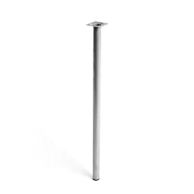 Pieds Rei 401g Mat Chrome Cylindrique Argenté Acier Moderne (Ø 3 x 70 cm) de Rei, Pieds de meubles - Réf : S7912486, Prix : 7...