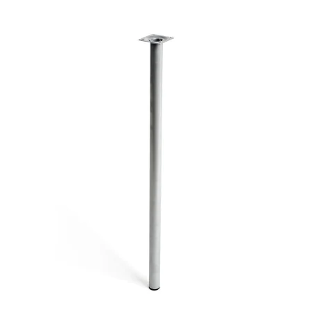 Legs Rei 401g Matt Chromed Cylindrical Silver Steel Modern (Ø 3 x 80 cm) by Rei, Furniture Legs - Ref: S7912487, Price: 7,70 ...