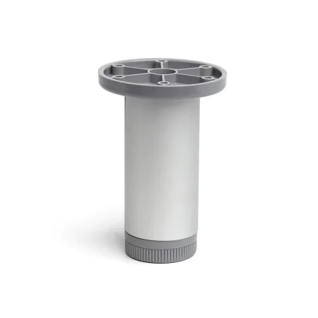 Feet Rei 405 Matt Cylindrical Silver Aluminium Modern (Ø 3,9 x 10 cm) by Rei, Furniture Legs - Ref: S7912494, Price: 7,05 €, ...