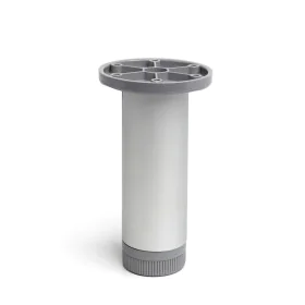 Feet Rei 405 Matt Cylindrical Silver Aluminium Modern (Ø 3,9 x 15 cm) by Rei, Furniture Legs - Ref: S7912495, Price: 6,47 €, ...