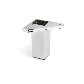 Feet Rei 972 Squared Silver ABS Modern (Ø 4,2 x 10 cm) by Rei, Furniture Legs - Ref: S7912512, Price: 7,85 €, Discount: %