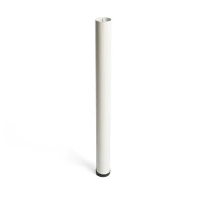 Legs Rei 406g Adjustable Cylindrical Steel White (Ø 7,6 x 71 cm) by Rei, Furniture Legs - Ref: S7912519, Price: 14,31 €, Disc...