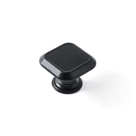 Pommeau Rei Noir Noir mat Métal 30 x 30 mm Ø 30 mm 4 Pièces de Rei, Boutons de portes - Réf : S7912529, Prix : 9,10 €, Remise...