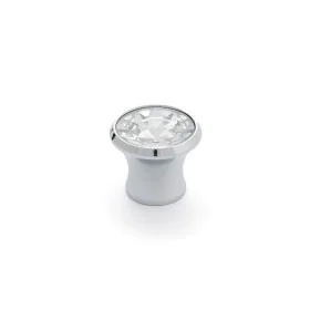 Doorknob Rei 943 Circular Chromed Crystal Aluminium 4 Units (Ø 27 x 23 mm) by Rei, Knobs - Ref: S7912537, Price: 18,96 €, Dis...